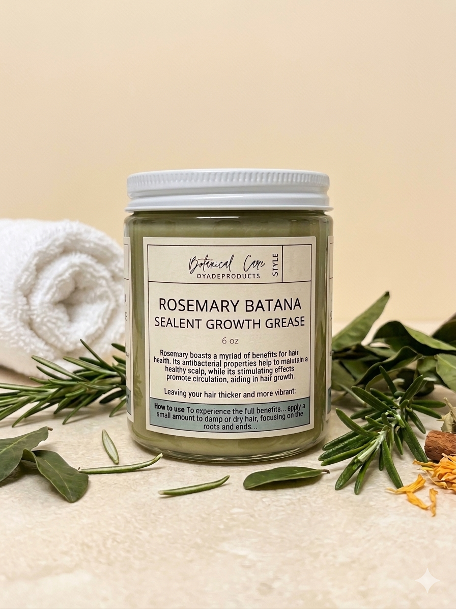 Rosemary Batana Sealent Growth Grease 6oz