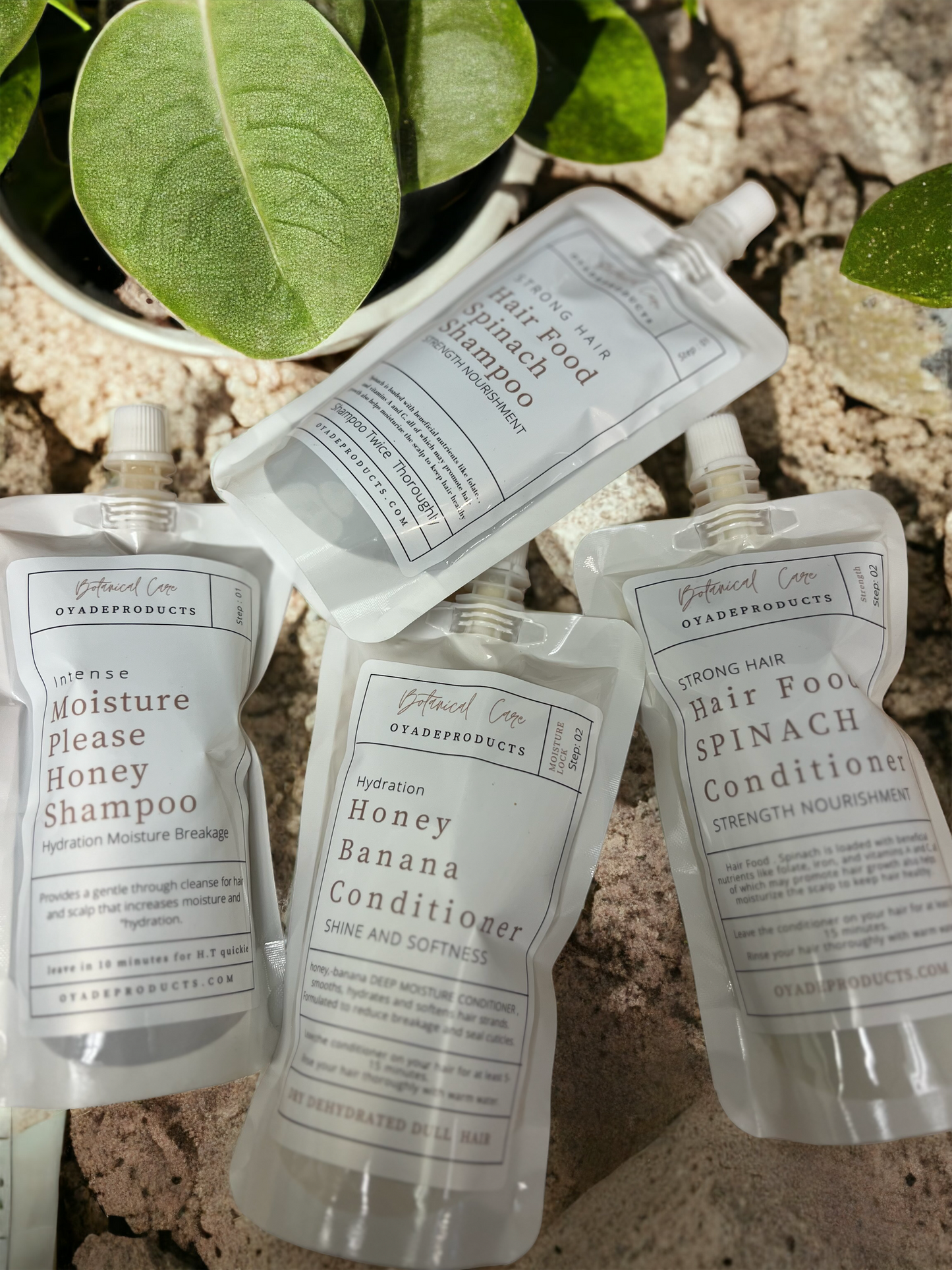 Honey & Spinach Shampoo ‘n Conditioner BUNDLE