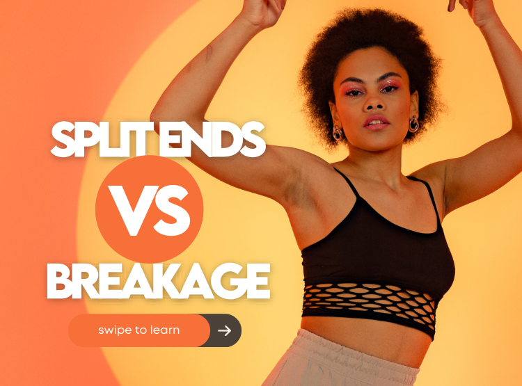 Hair Breakages vs Split Ends: What's the Difference?