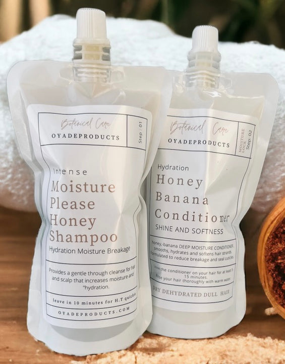Honey & Banana Hydrating Shampoo ‘n Conditioner 🍯🍌