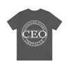 CEO :   Unisex Jersey Short Sleeve Tee