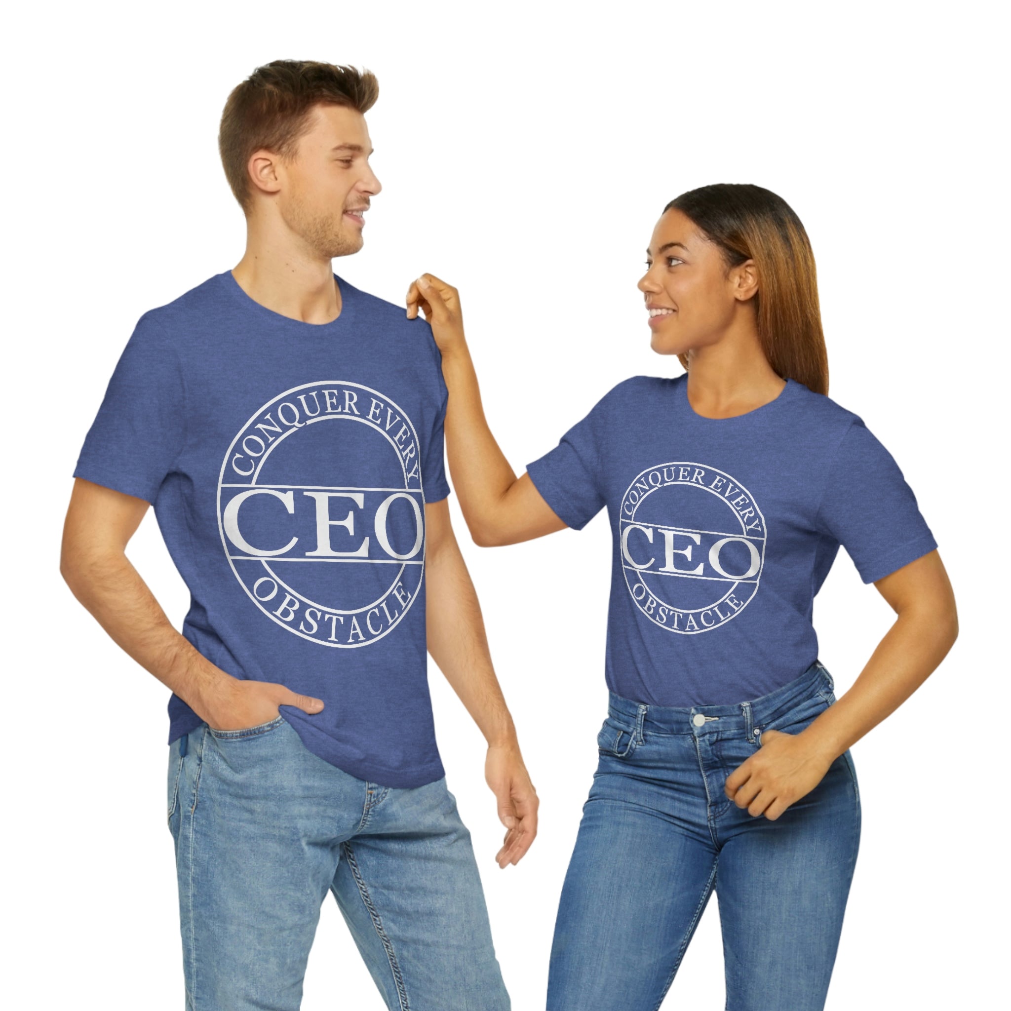 CEO :   Unisex Jersey Short Sleeve Tee