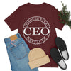 CEO :   Unisex Jersey Short Sleeve Tee
