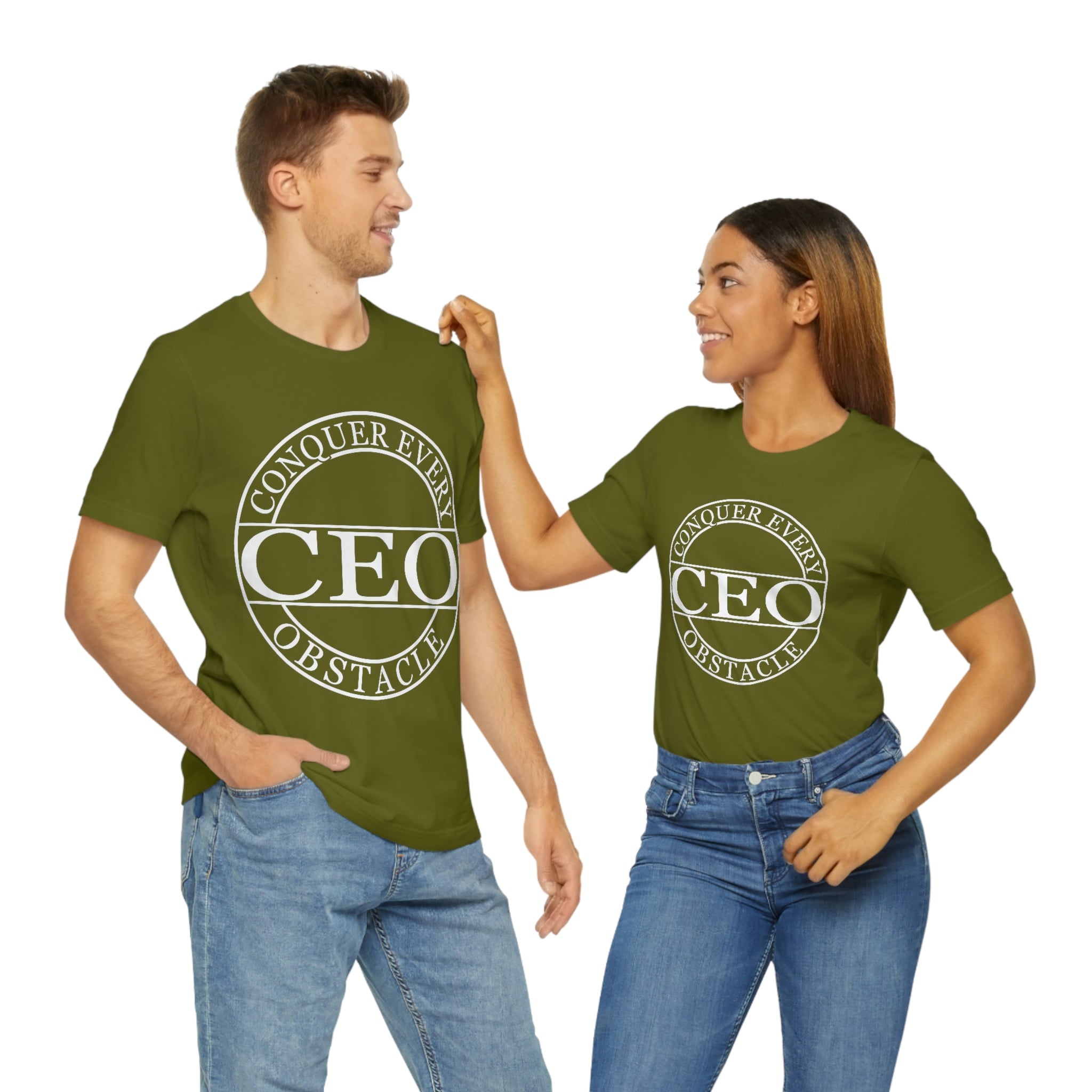 CEO :   Unisex Jersey Short Sleeve Tee