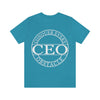 CEO :   Unisex Jersey Short Sleeve Tee