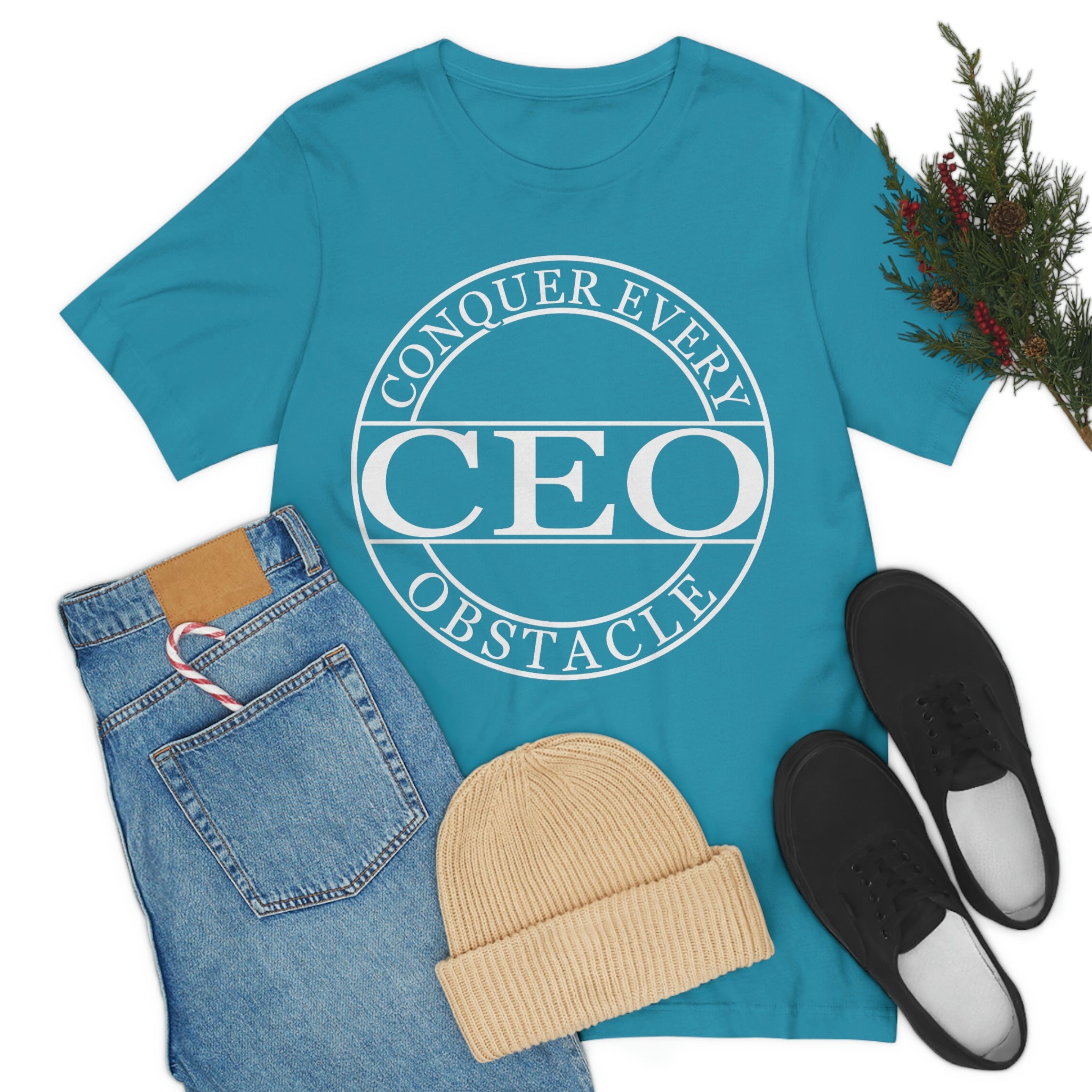 CEO :   Unisex Jersey Short Sleeve Tee