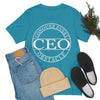 CEO :   Unisex Jersey Short Sleeve Tee