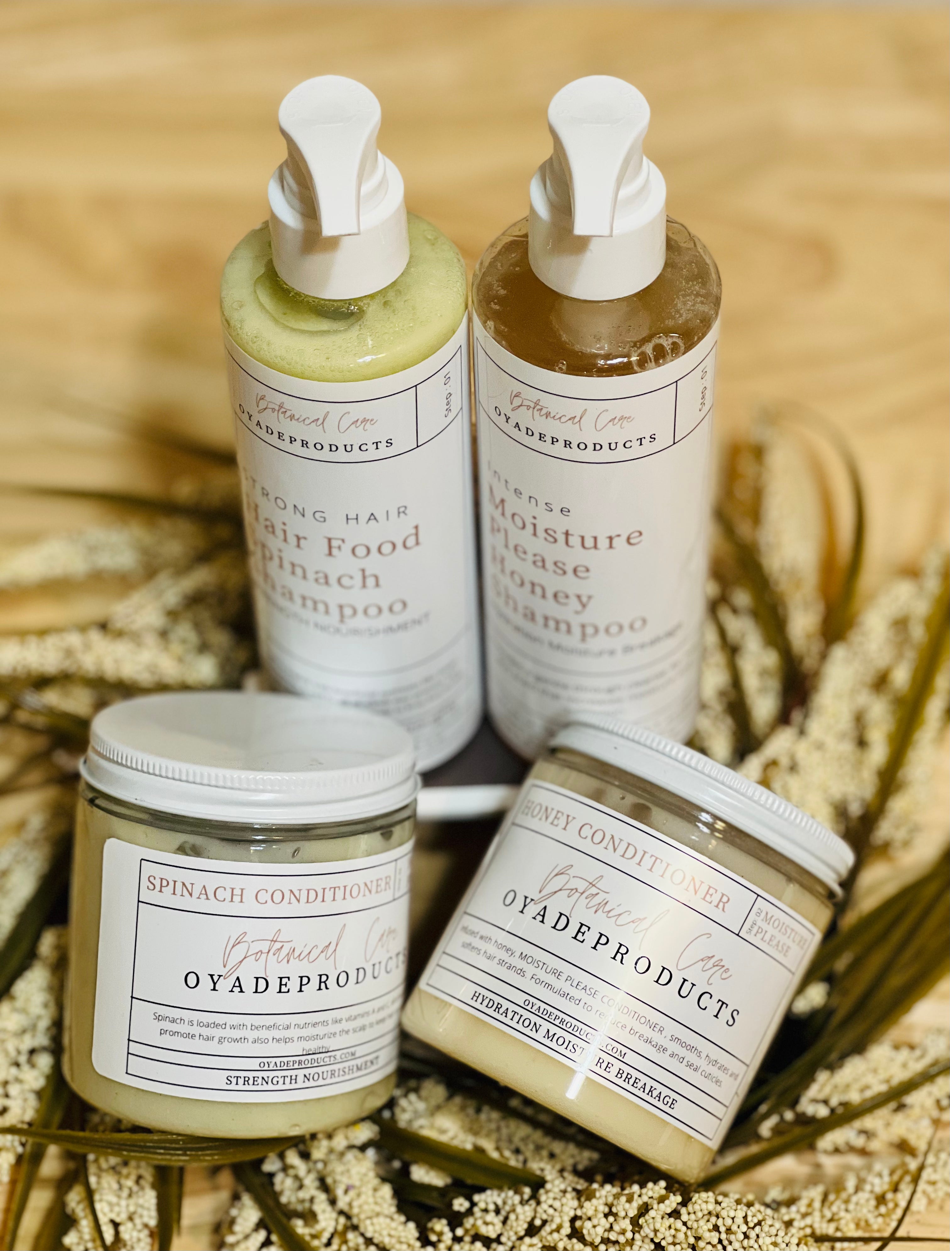 Honey & Spinach Shampoo ‘n Conditioner BUNDLE